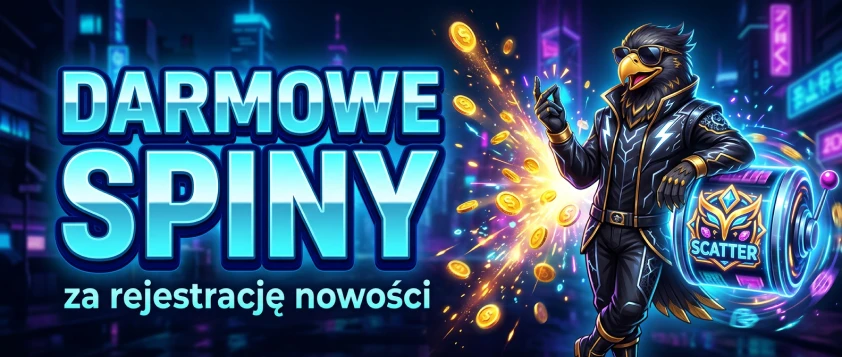 baner pulsanto darmowe spiny